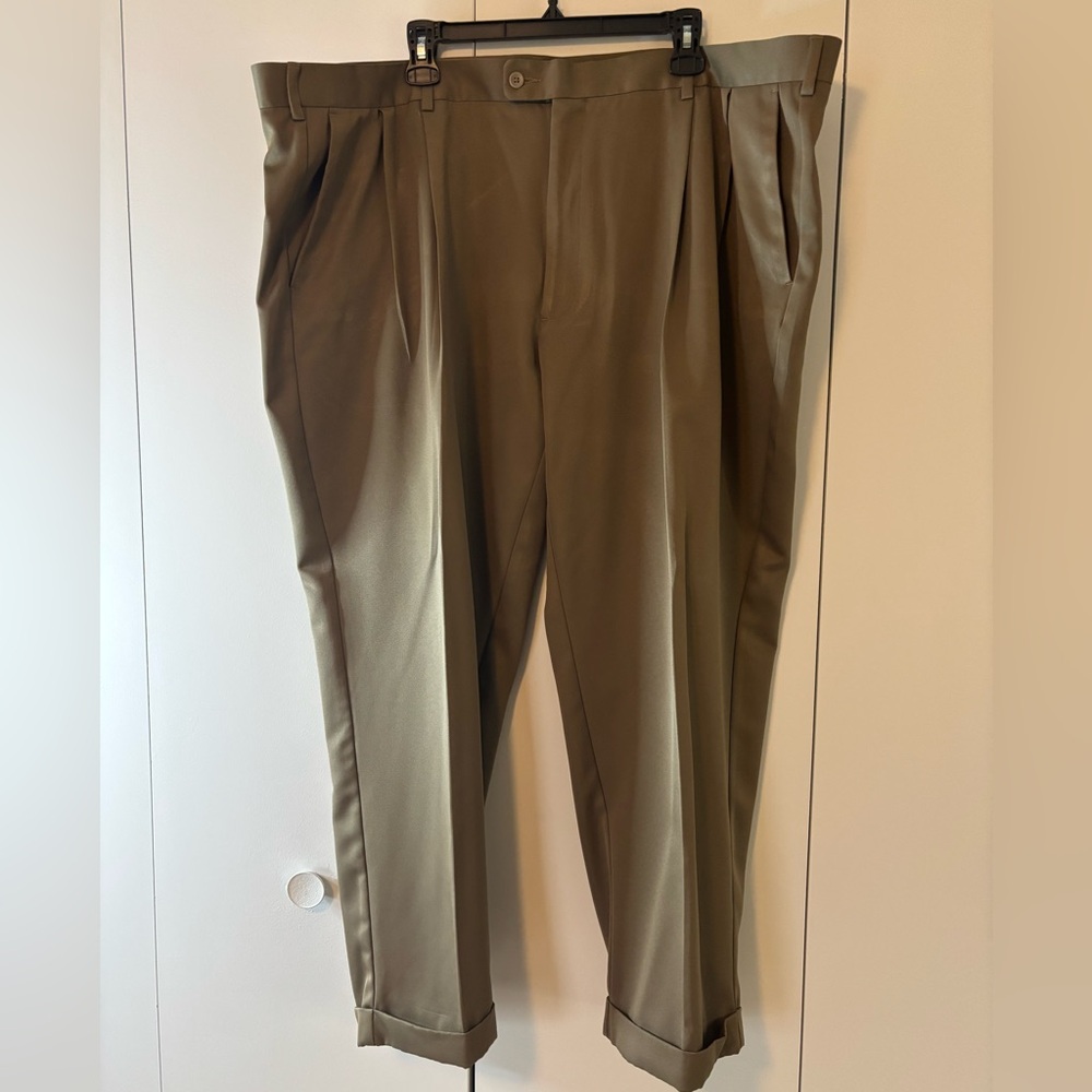 Perry Ellis Men's Brown Dress Pants